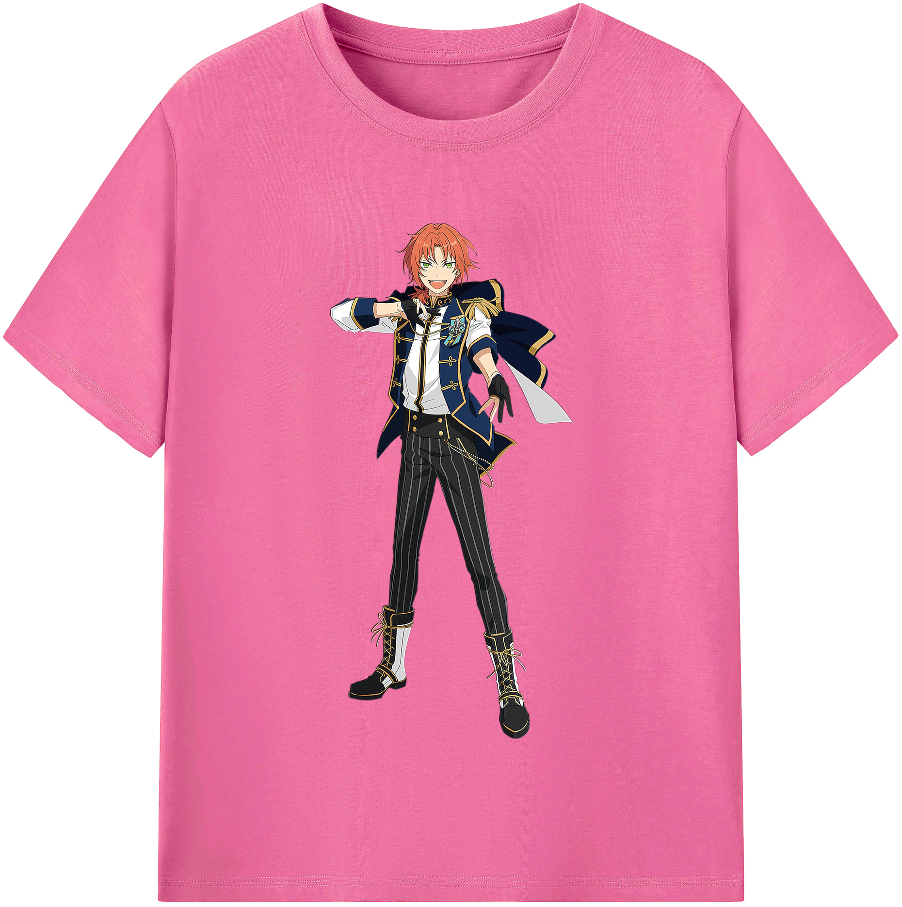 （画像用） あんさんぶるスターズ! Ensemble Stars レディースカジュアルプリントTシャツ（綿100％）